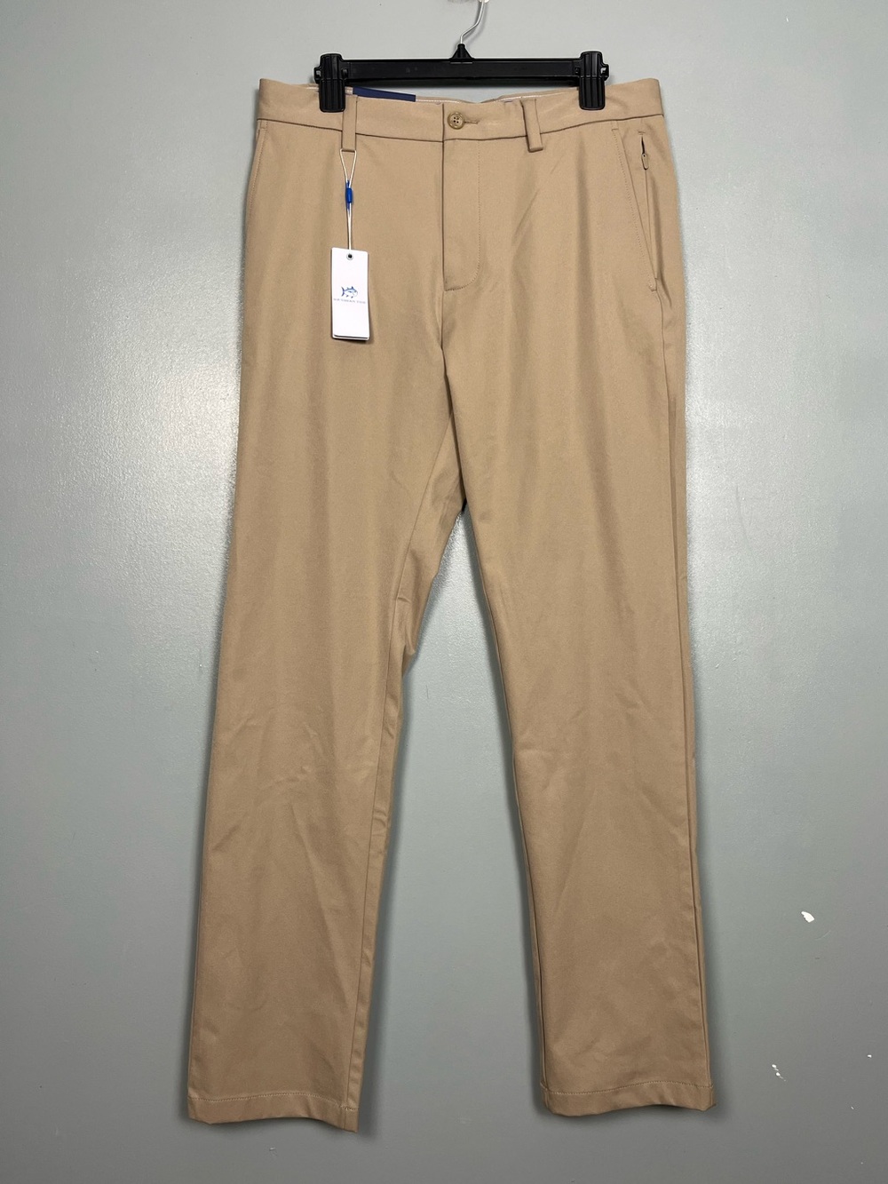 Southern Tide NWT Jack Performance Pants Classic Khaki Chino Men’s Size W33 L32